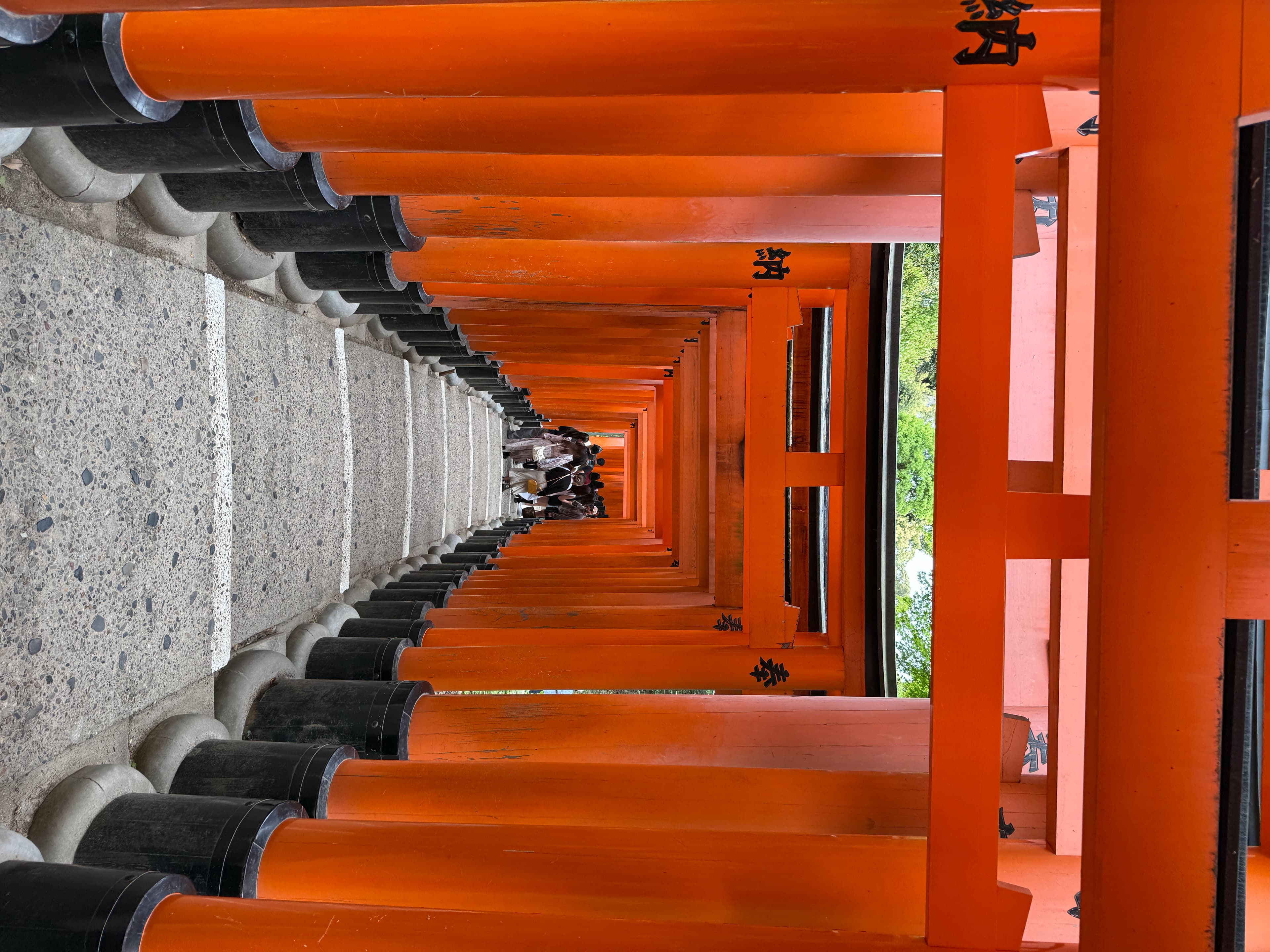 Fushimi Inari Tunnel, Kyoto